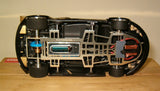 Silver nickel GT chassis RTR for long motors O&P 425 - OUT OF PRODUCTION