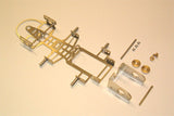 Silver nickel GT chassis RTR for long motors O&P 425 - OUT OF PRODUCTION
