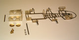 Silver nickel GT chassis RTR for long motors O&P 425 - OUT OF PRODUCTION