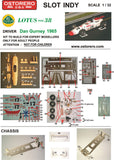 Lotus Type 38 Kit Pre-painted - Dan Gurney 1965 - OUT OF PRODUCTION