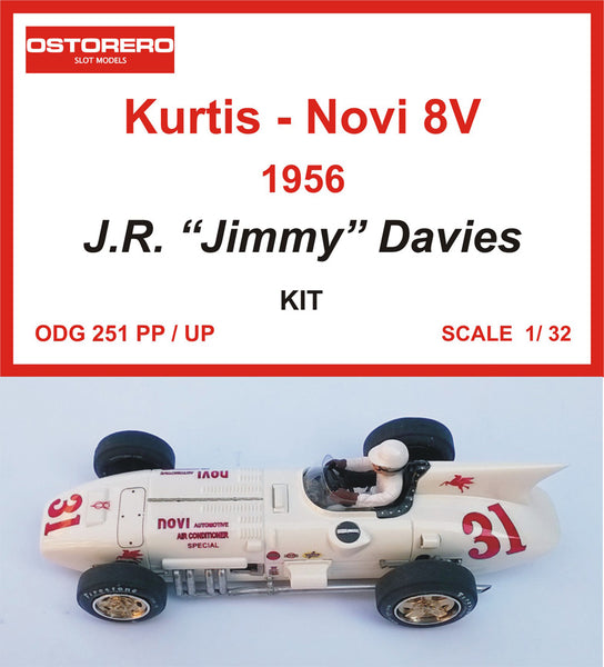 Novi 8V - # 31 Air Conditioner  Spl  - J.R. "Jimmy" Davies  - 1956- Kit unpainted - OUT OF PRODUCTION