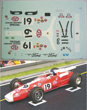 Decal Lotus Type 38 STP # 19 - Jim Clark 1966