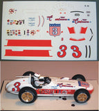 Decal Watson Roadster # 3 - Rodger Ward