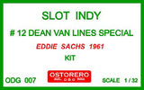Watson - Dean Van Lines SPL. - Eddie Sachs Kit Pre-Painted - OUT OF PRODUCTION