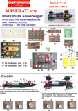 Maserati 8CTF Kit Pre-painted - Russell Snowberger  # 25 - OUT OF PRODUCTION