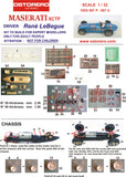 Maserati 8CTF Kit Pre-painted - Renè LeBegue  # 49 - OUT OF PRODUCTION