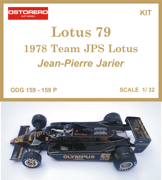 Jean-Pierre Jarier  - 1978 Lotus 79 JPS - Kit Unpainted