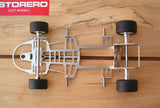 Silver nickel GT chassis RTR for long motors O&P 425 - OUT OF PRODUCTION