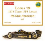 Lotus 79 R. Peterson Kit Unpainted- OUT OF PRODUCTION