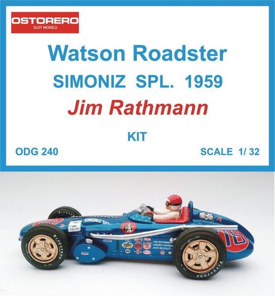 Watson - Simoniz Spl.- Jim Rathmann - Kit Unpainted - OUT OF PRODUCTION