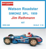 Watson - Simoniz Spl.- Jim Rathmann - Kit Pre-Painted - OUT OF PRODUCTION