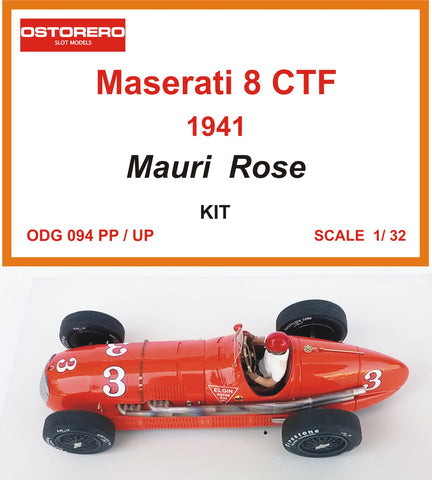 Maserati 8CTF Kit Pre-painted - Mauri Rose  # 3 - OUT OF PRODUCTION