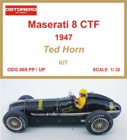 Maserati 8CTF Kit Pre-painted - Ted Horn  # 1