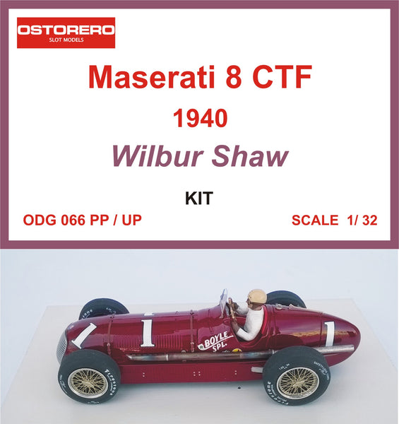 Maserati 8CTF Kit Unpainted - Wilbur Shaw # 1 Boyle Spl. 1940