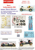 Novi 8V - #1 Steve Warson - free inspiration from comic book “M. Vaillant” - Kit unpainted