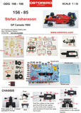 156 - 85 S. Johansson Kit Pre-Painted - OUT OF PRODUCTION