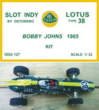 Lotus Type 38 Kit Pre-painted - Bobby Johns 1965 - OUT OF PRODUCTION