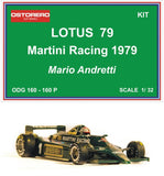 Lotus 79 Martini Racing - Mario Andretti- Kit Unpainted - OUT OF PRODUCTION
